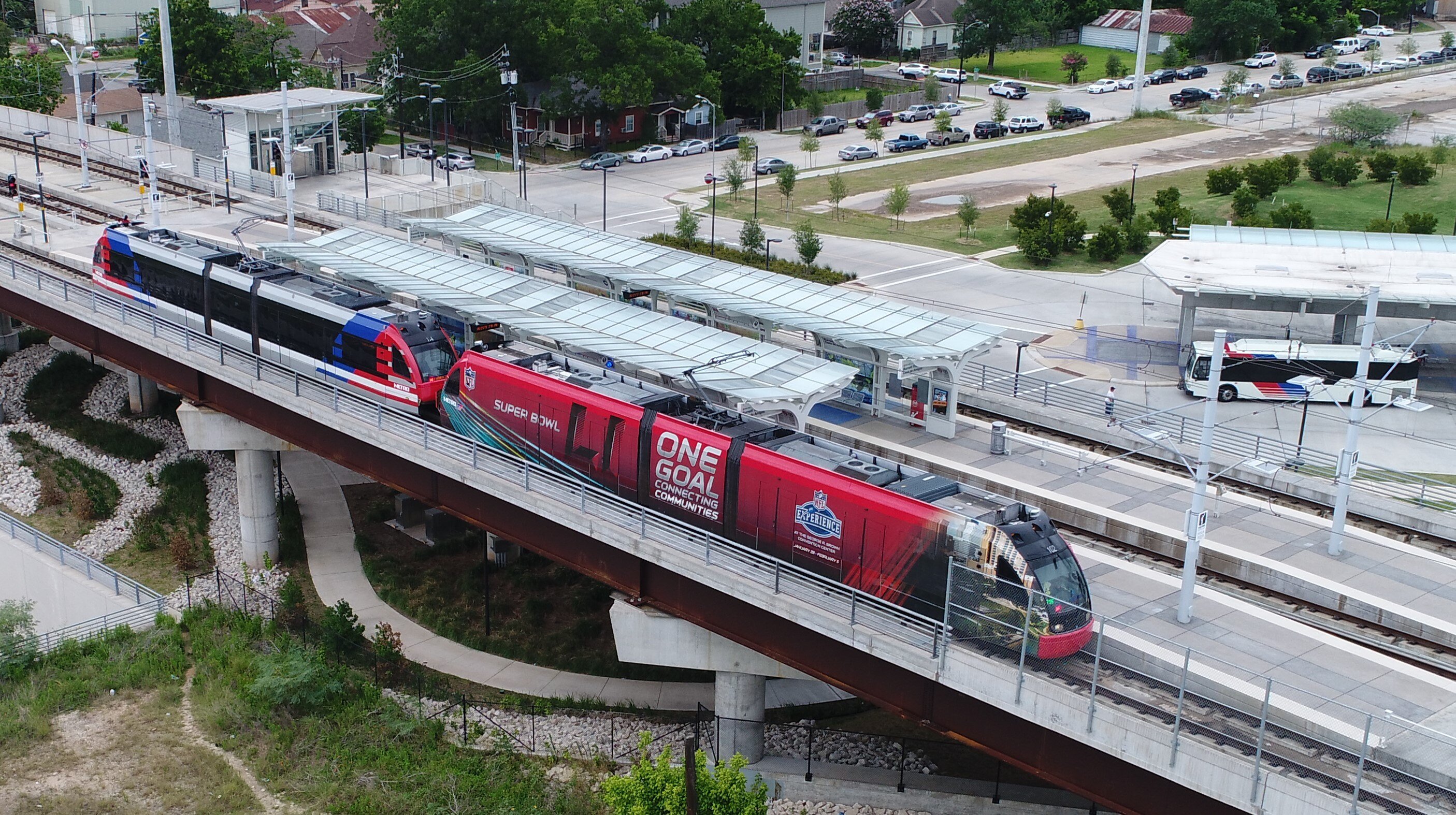 Houston Light Rail Vehicle